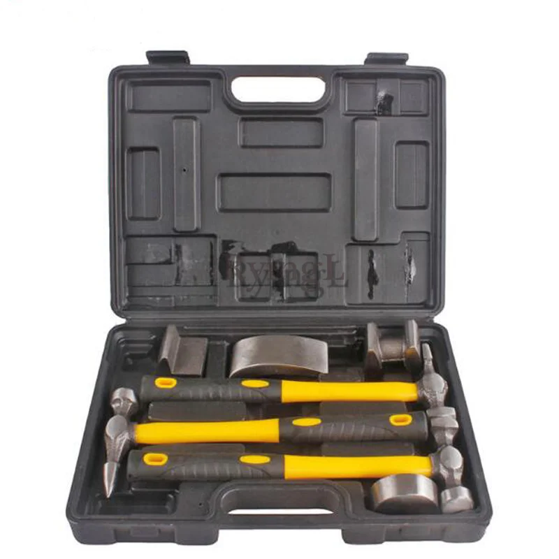 YG 7pcs Auto Body Dent Repair Hammer Dolly Tool Kit Panel Beater Sheet With Grey Plastic Case
YG 7pcs Auto Body Dent Repair Hammer Dolly Tool Kit Panel Beater Sheet With Grey Plastic Case