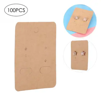 100pcs Kraft Handmade Jewelry Display Storage Paper Cards Ear Stud Earring Necklace Hairpin Hanging Card Jewelry Displays Cards
100pcs Kraft Handmade Jewelry Display Storage Paper Cards Ear Stud Earring Necklace Hairpin Hanging Card Jewelry Displays Cards