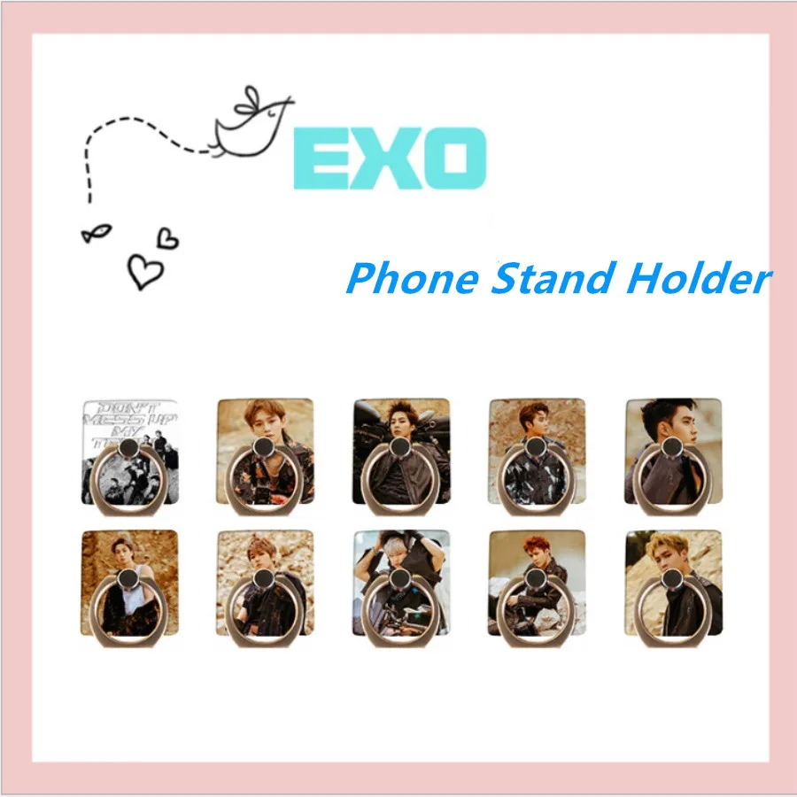 Kpop EXO Don't Mess Up My Tempo Universal Phone Stand Holder Ximin Chanyeol Adjustable Finger Ring Grip 360 Degree
Kpop EXO Don't Mess Up My Tempo Universal Phone Stand Holder Ximin Chanyeol Adjustable Finger Ring Grip 360 Degree