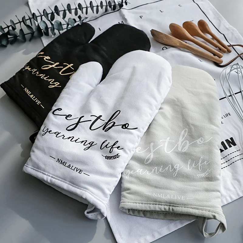 Fashion Cotton Linen Oven Glove Heatproof Mitten Kitchen Cooking Microwave Oven Mitt Insulated Non-slip Glove Thickening
Fashion Cotton Linen Oven Glove Heatproof Mitten Kitchen Cooking Microwave Oven Mitt Insulated Non-slip Glove Thickening