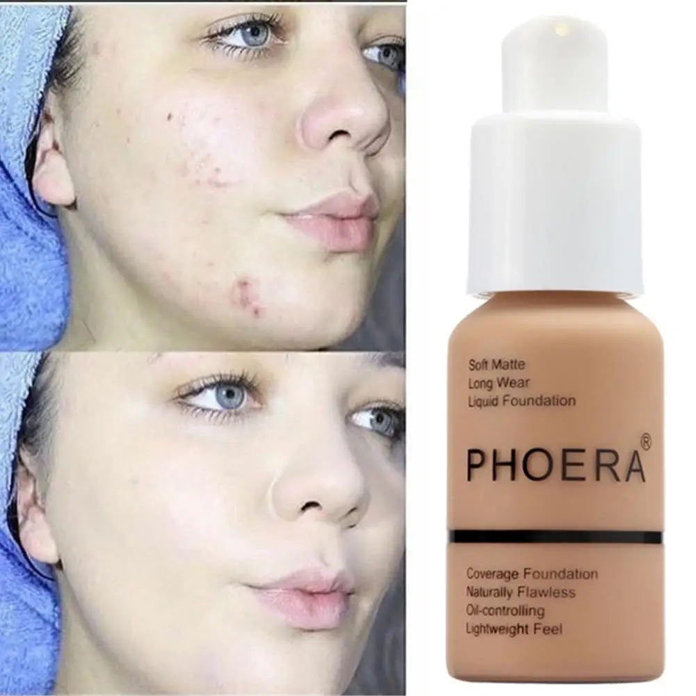 30ML Liquid Foundation Matte Oil Control Concealer Hydrating Long Lasting Makeup Foundation For Concealing Acne Dark Eye Circle
30ML Liquid Foundation Matte Oil Control Concealer Hydrating Long Lasting Makeup Foundation For Concealing Acne Dark Eye Circle