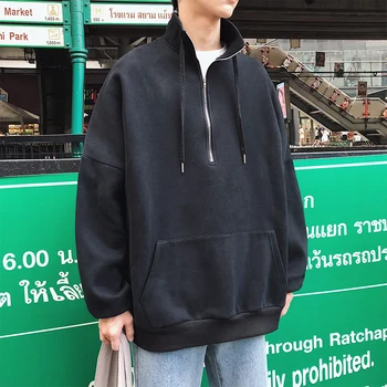 Spring New Hoodies Men Fashion Solid Color Casual Hooded Sweatshirt Man Streetwear Hip Hop Loose Trend Wild Pullover Male
Spring New Hoodies Men Fashion Solid Color Casual Hooded Sweatshirt Man Streetwear Hip Hop Loose Trend Wild Pullover Male
