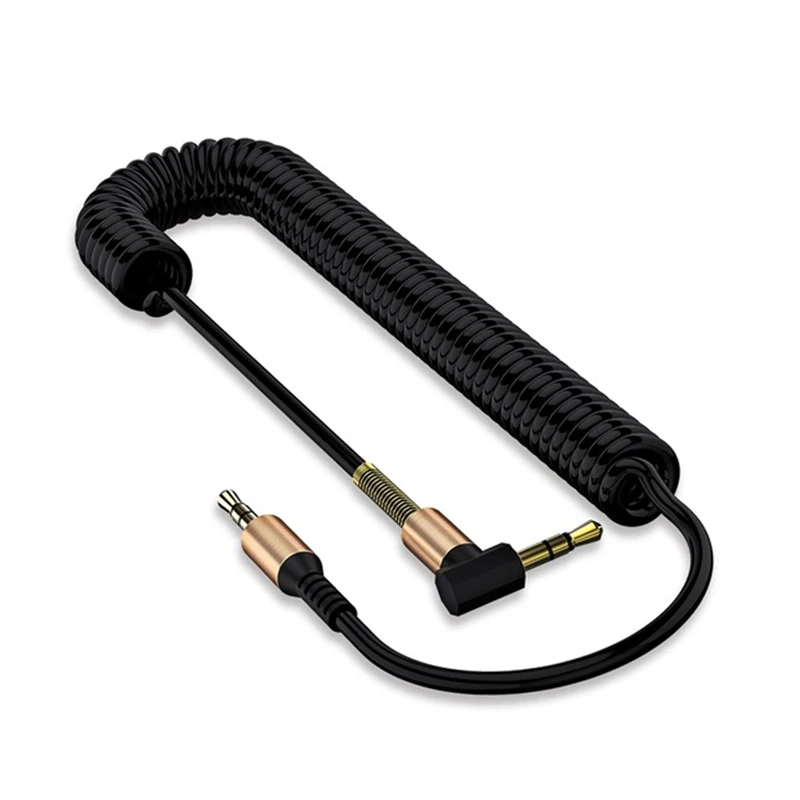 Retractable 3.5mm Male to Male Stereo Loudspeaker Headphone Car Aux Audio Extension Spring Cable
Retractable 3.5mm Male to Male Stereo Loudspeaker Headphone Car Aux Audio Extension Spring Cable