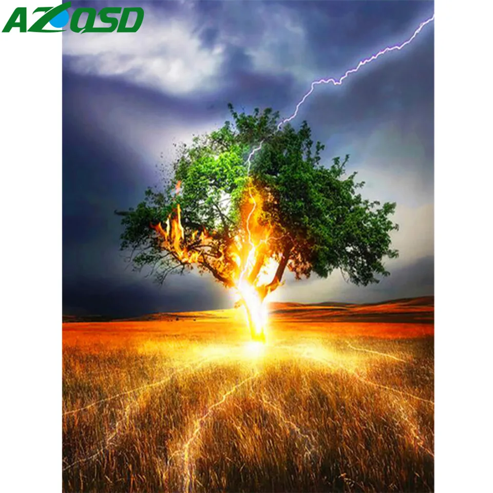 AZQSD Diamond Embroidery Sale Scenic Tree 5D DIY Wall Art Diamond Painting Landscape Cross Stitch Home Decor Handicrafts Gift
AZQSD Diamond Embroidery Sale Scenic Tree 5D DIY Wall Art Diamond Painting Landscape Cross Stitch Home Decor Handicrafts Gift
