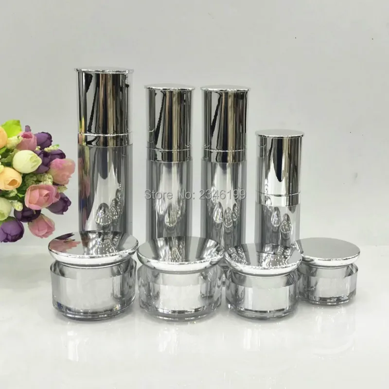 Empty Cosmetic Container Acrylic Bottle Cosmetic Packaging Empty Bottle Cream Jar Lotion Emulsion Bottle Acrylic Jar 10pcs/Lot
Empty Cosmetic Container Acrylic Bottle Cosmetic Packaging Empty Bottle Cream Jar Lotion Emulsion Bottle Acrylic Jar 10pcs/Lot