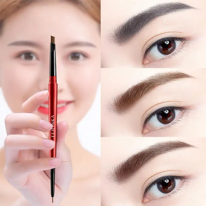 FEILINKA Makeup Double-headed Eyebrow Pencil Ultra-Fine Eyebrow Pencil Waterproof And Sweat-Proof Long-Lasting Eyebrow Powder
FEILINKA Makeup Double-headed Eyebrow Pencil Ultra-Fine Eyebrow Pencil Waterproof And Sweat-Proof Long-Lasting Eyebrow Powder
