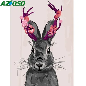 AZQSD DIY Oil Painting By Numbers Animals Hand Painted Canvas Modern Wall Picture Home Decoration Cute Rabbit Wall Art K452
AZQSD DIY Oil Painting By Numbers Animals Hand Painted Canvas Modern Wall Picture Home Decoration Cute Rabbit Wall Art K452