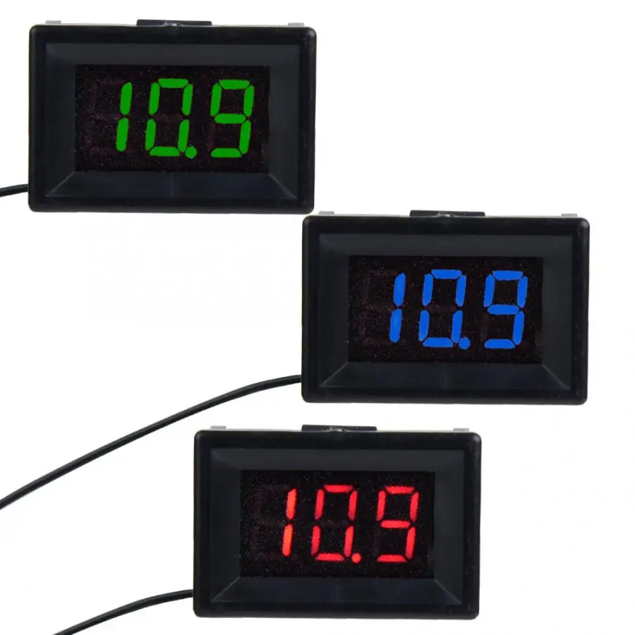 voltage tester Digital Voltmeter 0.36inch Two Wire DC 2.4-30V LED Display Voltage Meter Waterproof digital ammeter voltmeter
voltage tester Digital Voltmeter 0.36inch Two Wire DC 2.4-30V LED Display Voltage Meter Waterproof digital ammeter voltmeter