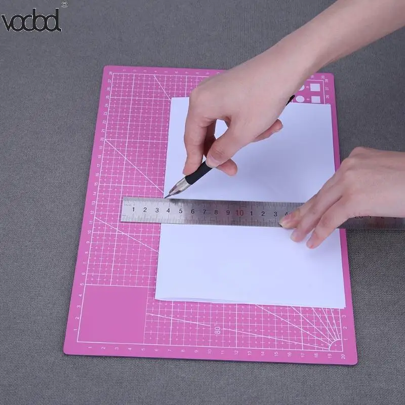 A4 PVC Self Healing Cutting Mat Fabric Leather Paper Craft DIY Tools Self-Healing Double-Sided Healing Cutting Mat Board New
A4 PVC Self Healing Cutting Mat Fabric Leather Paper Craft DIY Tools Self-Healing Double-Sided Healing Cutting Mat Board New