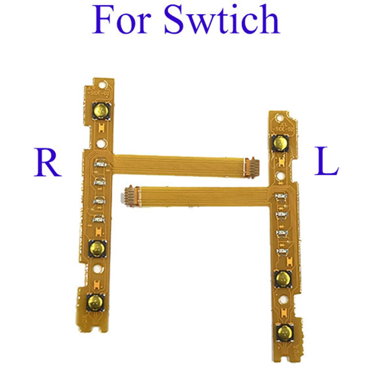 SOONHUA 1Pair Replacement SL SR Button Flex Cable Left Right Button Key Flex Cable Accessories for Nintendo NS Switch Joy Con
SOONHUA 1Pair Replacement SL SR Button Flex Cable Left Right Button Key Flex Cable Accessories for Nintendo NS Switch Joy Con