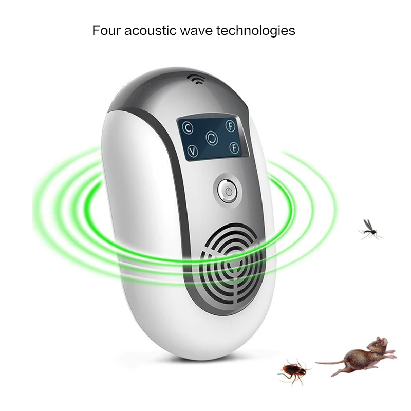 Ultrasound Mosquito Killer Mouse Cockroach Repeller Device Insect Rats Spiders Pest Control Household Drive Away Pest Rejecter
Ultrasound Mosquito Killer Mouse Cockroach Repeller Device Insect Rats Spiders Pest Control Household Drive Away Pest Rejecter