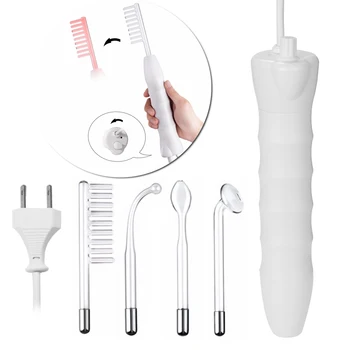High Frequency Electrotherapy Massage Comb Acne Blackhead Mole Removal Instrument Electrotherapy Stick Facial Massager Skin Care
High Frequency Electrotherapy Massage Comb Acne Blackhead Mole Removal Instrument Electrotherapy Stick Facial Massager Skin Care