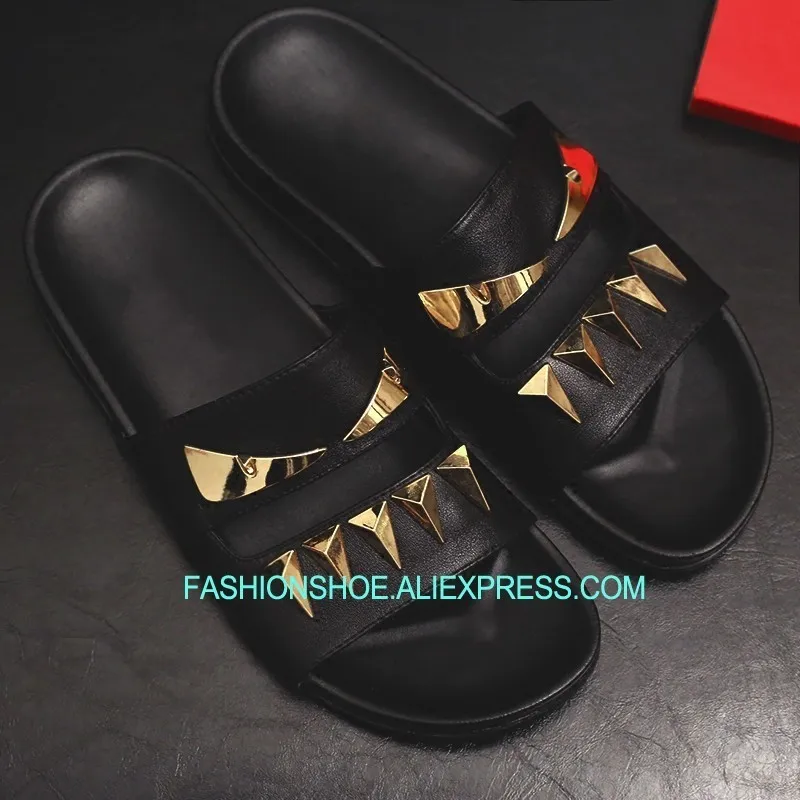 Animal Monster Slippers Flat heel Leather Summer Beach Sandals for men Hot New 2019
Animal Monster Slippers Flat heel Leather Summer Beach Sandals for men Hot New 2019