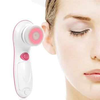 5-1 Electrical Facial Cleanser Brush ENAIER Portable Multifunction Body Face Deep Cleaning Massage Bath Make-up Brushes AE-8289B
5-1 Electrical Facial Cleanser Brush ENAIER Portable Multifunction Body Face Deep Cleaning Massage Bath Make-up Brushes AE-8289B