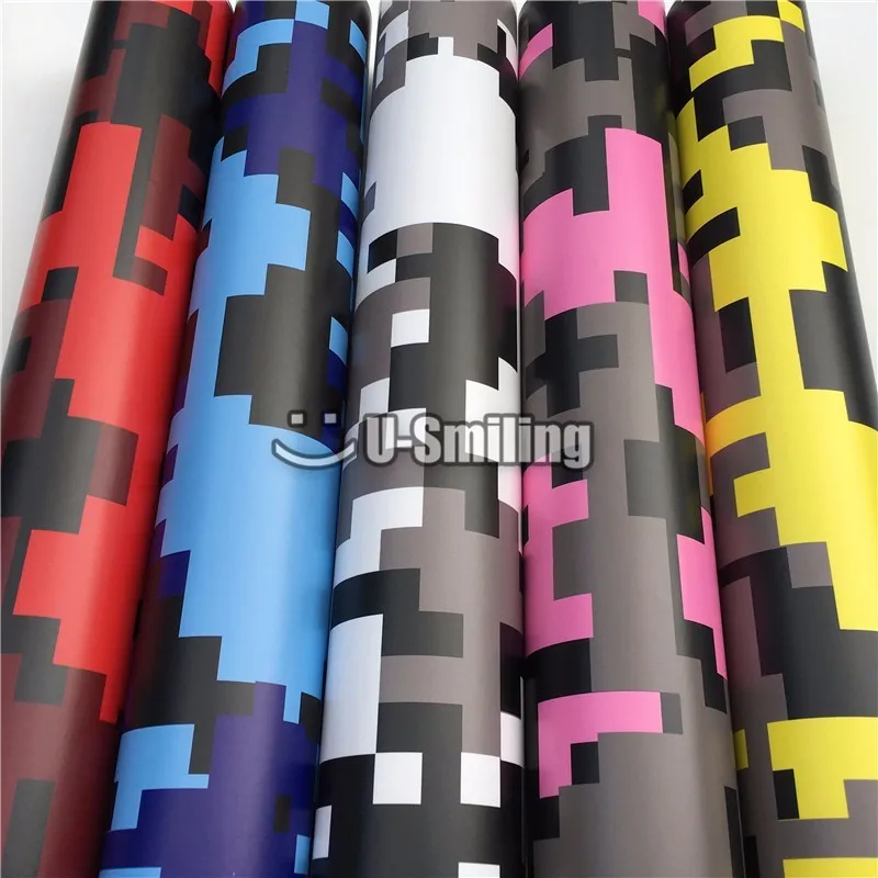HD Pixel Camouflage Vinyl Car Wrapping Film Camo Wrap Decal For Car Sticker Console Computer Laptop Skin Motorcycle
HD Pixel Camouflage Vinyl Car Wrapping Film Camo Wrap Decal For Car Sticker Console Computer Laptop Skin Motorcycle