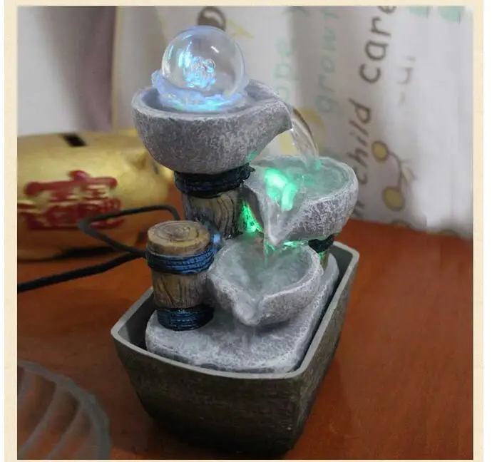 Resin Water Fountains Indoor Decoration Creative Craft Home Decor Home Figurines Feng Shui Water Fountain Office Decoration
Resin Water Fountains Indoor Decoration Creative Craft Home Decor Home Figurines Feng Shui Water Fountain Office Decoration