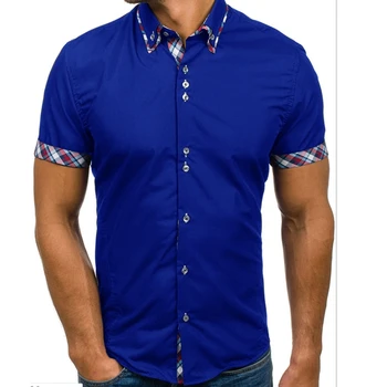Stylish Men Short Sleeve Casual Shirts Tops New Male Summer Slim Fit Luxury Fashion Smart Casual Shirt Clothes
Stylish Men Short Sleeve Casual Shirts Tops New Male Summer Slim Fit Luxury Fashion Smart Casual Shirt Clothes