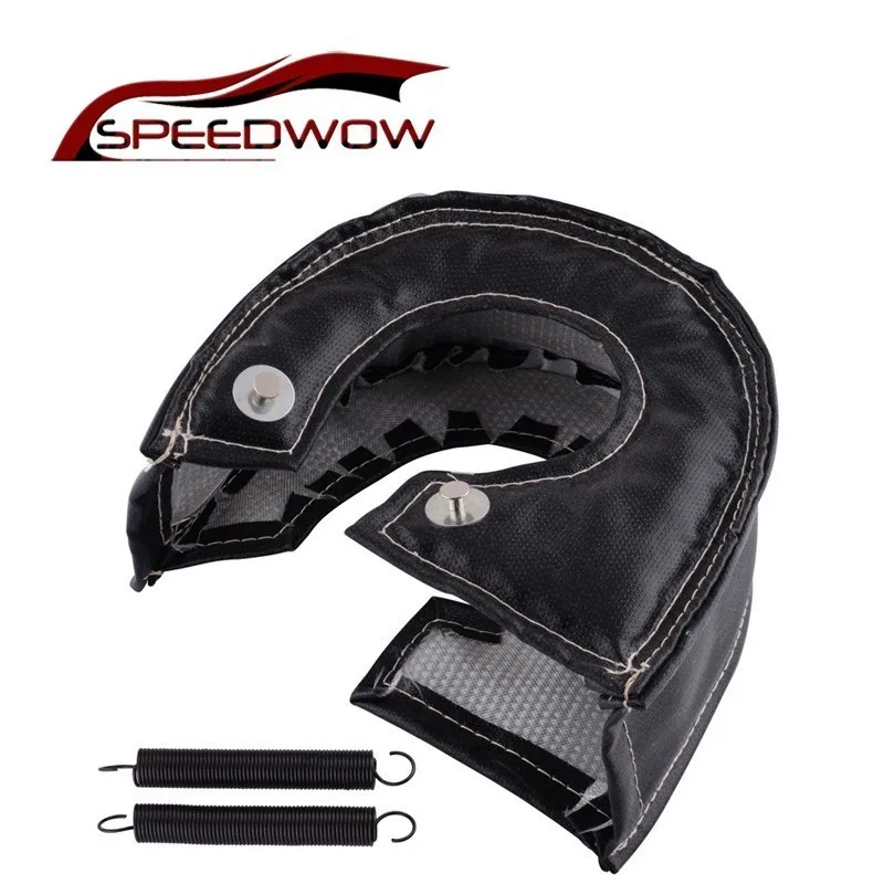 SPEEDWOW T4 Turbo Blanket Glassfiber Heat Shield Turbocharger Barrier Wrap Turbo Titanium Cover Fit T4 GT40 GT42 GTt55 T67 T66
SPEEDWOW T4 Turbo Blanket Glassfiber Heat Shield Turbocharger Barrier Wrap Turbo Titanium Cover Fit T4 GT40 GT42 GTt55 T67 T66
