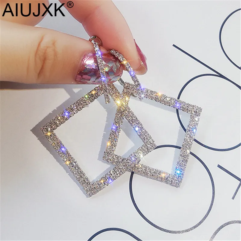 AIUJXK Rhinestone Geometric Drop Earrings For Women Girls 2019 New Fashion Gold Korean Style Dangle Earing Party Jewelry Gifts
AIUJXK Rhinestone Geometric Drop Earrings For Women Girls 2019 New Fashion Gold Korean Style Dangle Earing Party Jewelry Gifts