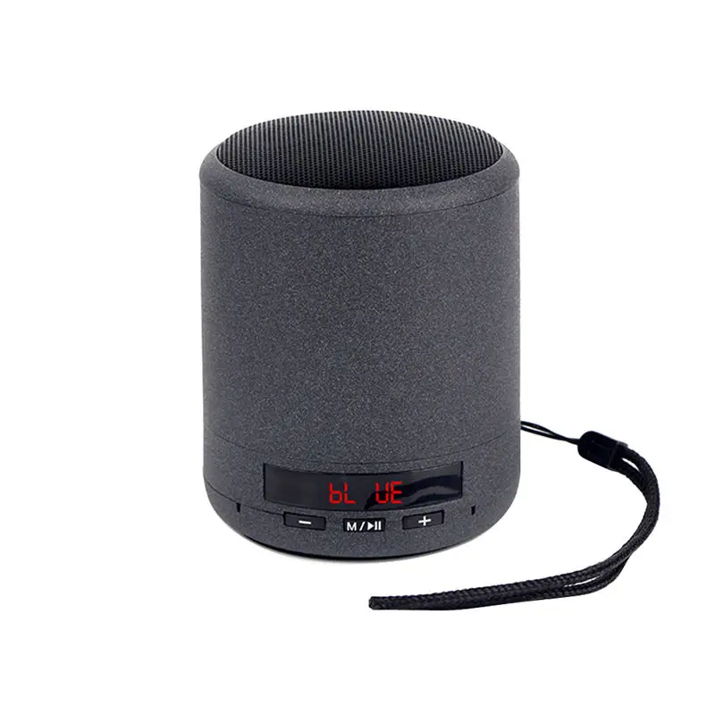 

Mini Portable Bluetooth Speaker Wireless Column Bass Sound Stereo Subwoofer Fm Radio Handsfree Tf Card Usb Mp3 Player For Phon