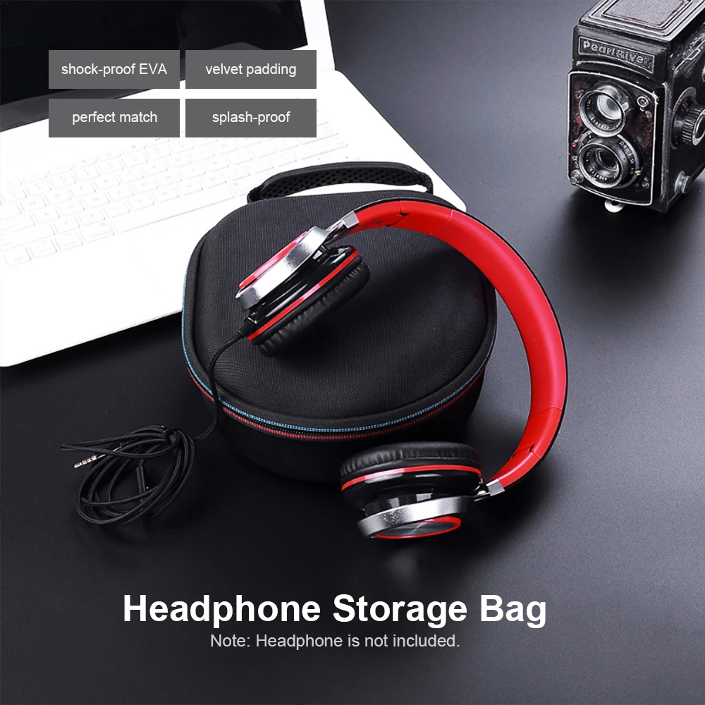 Carrying Bag Headphone Bag Case Hard EVA Headphone Cases for Travel and Home Storage
Carrying Bag Headphone Bag Case Hard EVA Headphone Cases for Travel and Home Storage