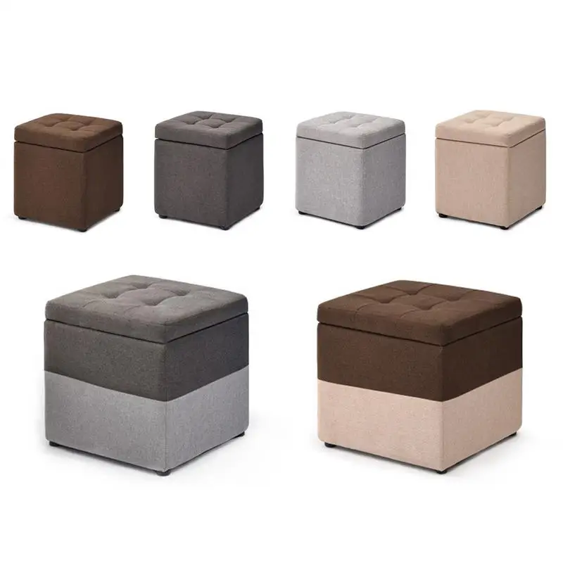 Cotton and Linen Fabric Solid Wooden Frame Sofa Stool Innovative Multipurpose Storage for Small Items
Cotton and Linen Fabric Solid Wooden Frame Sofa Stool Innovative Multipurpose Storage for Small Items