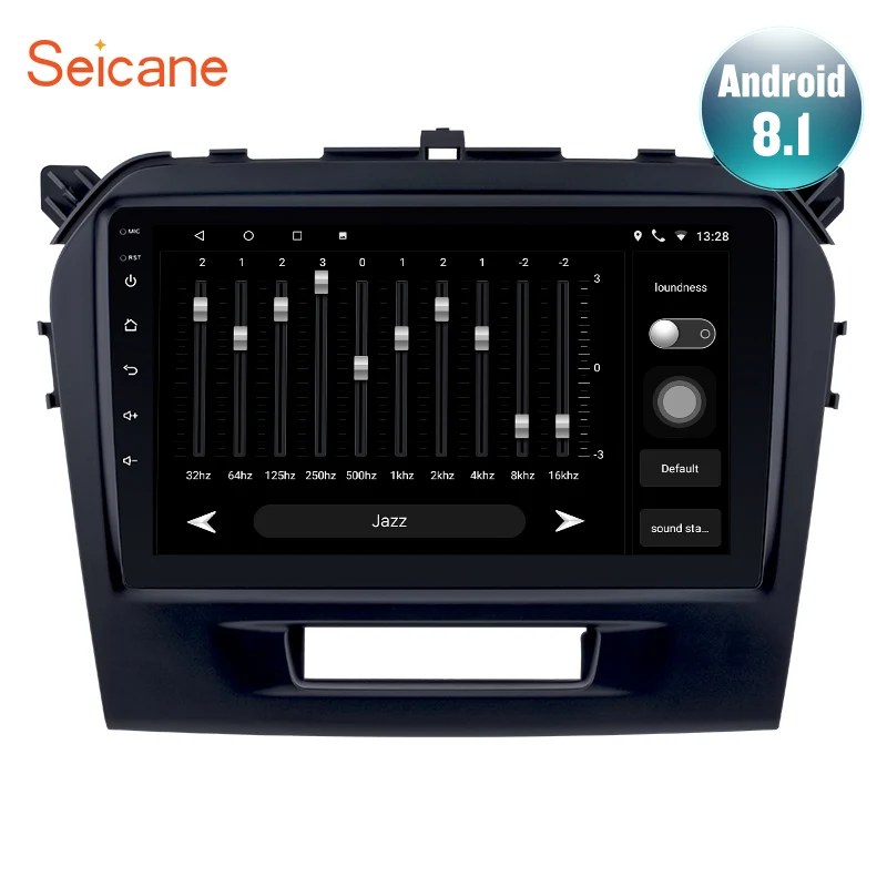Seicane 9" HD 1024*600 Android 8.1 Car GPS Navi Radio Head Unit Player 8-core for 2015 2016 SUZUKI VITARA with Bluetooth USB AUX
Seicane 9" HD 1024*600 Android 8.1 Car GPS Navi Radio Head Unit Player 8-core for 2015 2016 SUZUKI VITARA with Bluetooth USB AUX