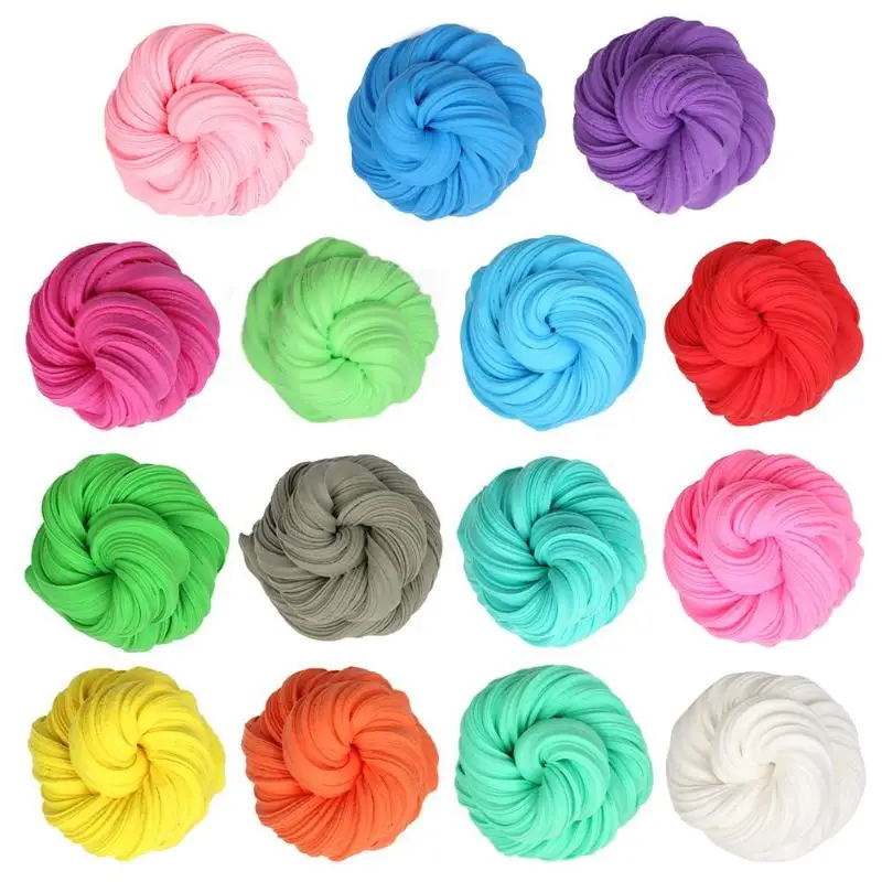20g Fluffy Foam Slime Clay DIY Light Soft Cotton Charms Slime Fruit Kit Cloud Craft Kids Toys for Children DIY Craft Clay
20g Fluffy Foam Slime Clay DIY Light Soft Cotton Charms Slime Fruit Kit Cloud Craft Kids Toys for Children DIY Craft Clay