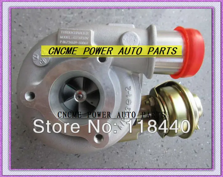 Турбо GT2052V 724639-5006S 14411-2X900 14411-2X90A 724639 705954 для NISSAN Mistral Terrano патруль ZD30DDTi ZD30ETI 3.0L |