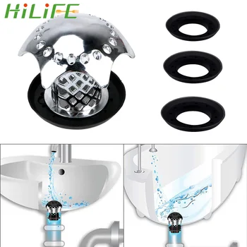 HILIFE Prevents Hair From Clogging Sink Filter Gadgets Shower Sink Drain Cover Bath Plug Shower Drain Hair Catcher
HILIFE Prevents Hair From Clogging Sink Filter Gadgets Shower Sink Drain Cover Bath Plug Shower Drain Hair Catcher