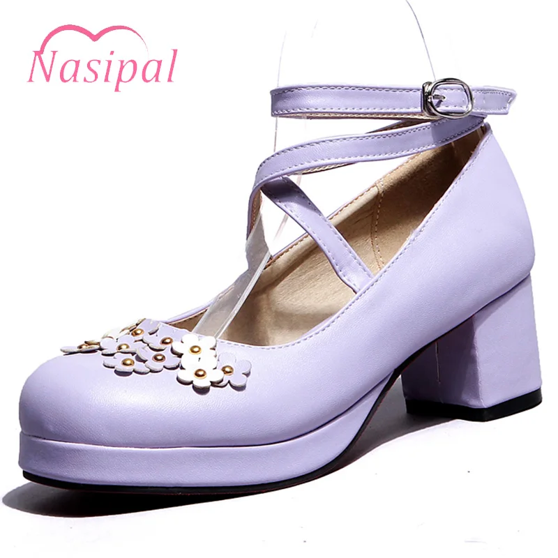 Nasipal Lolita Shoes Cosplay Sweet Rivet Studs Ankle Straps Square Heels Round Toe Pumps Soft PU Leather Waterproof Girl's Shoes
Nasipal Lolita Shoes Cosplay Sweet Rivet Studs Ankle Straps Square Heels Round Toe Pumps Soft PU Leather Waterproof Girl's Shoes