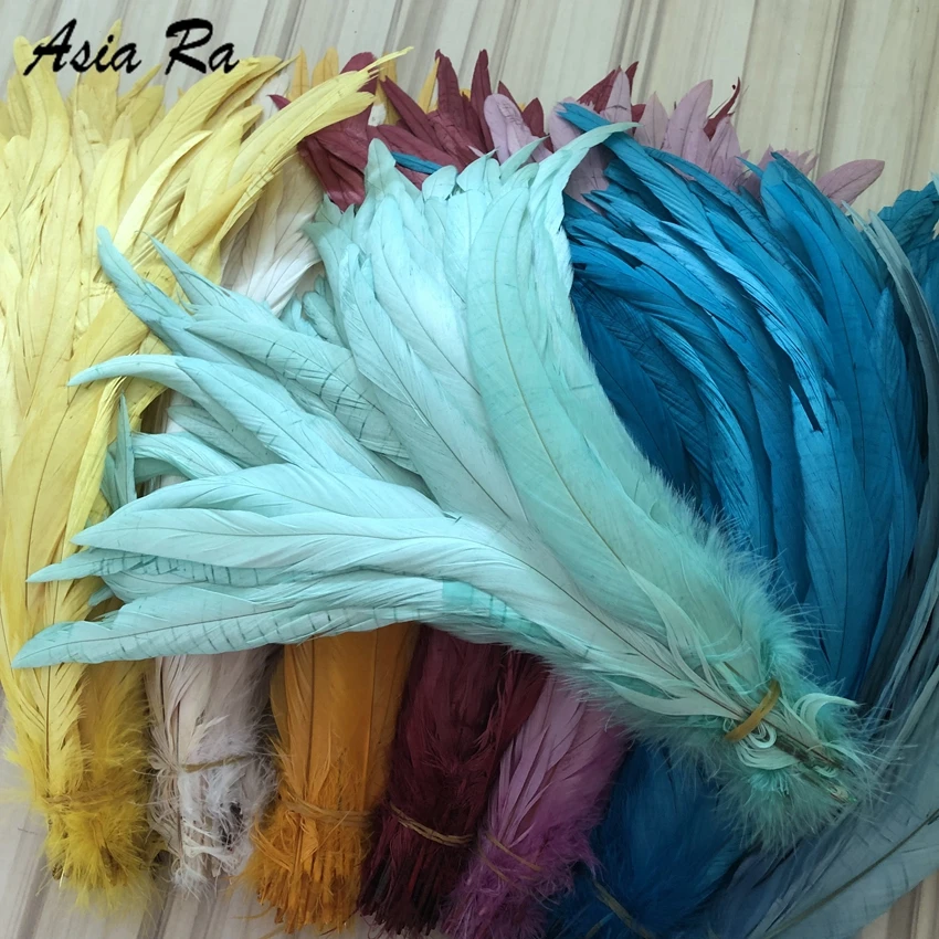 Free Shipping 500pcs/lot Mint Green Dyed 24 colors Hot Sale Natural Dyed 25-30cm 10-12 inch Decoration Rooster Tail Feathers
Free Shipping 500pcs/lot Mint Green Dyed 24 colors Hot Sale Natural Dyed 25-30cm 10-12 inch Decoration Rooster Tail Feathers