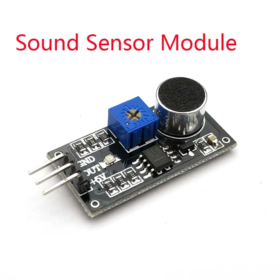 

Sound Detection Sensor Module LM393 Sound Sensor Horn Smart Car Special For Arduino