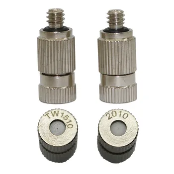 3/16" Male Thread Spray Nozzle Garden Sprinkler Plant Cooling Systeem High Pressure Misting Nozzles Fogging Sprayers 40 Pcs
3/16" Male Thread Spray Nozzle Garden Sprinkler Plant Cooling Systeem High Pressure Misting Nozzles Fogging Sprayers 40 Pcs