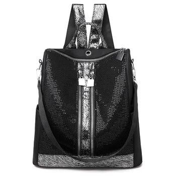 Backpack Women Fashion Sequins Travel Shopping Backpacks Wild Oxford Cloth School Bags Fashion Waterproof Sac A Dos Femme Bag
Backpack Women Fashion Sequins Travel Shopping Backpacks Wild Oxford Cloth School Bags Fashion Waterproof Sac A Dos Femme Bag
