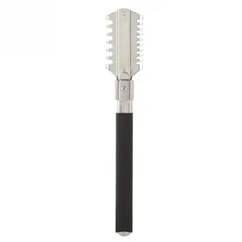 Professional Hair Brush Barber Comb Double-edge Blades Manual Hair Cutting Thinning Barber Comb Hair Hairstyling Tool Supplies
Professional Hair Brush Barber Comb Double-edge Blades Manual Hair Cutting Thinning Barber Comb Hair Hairstyling Tool Supplies