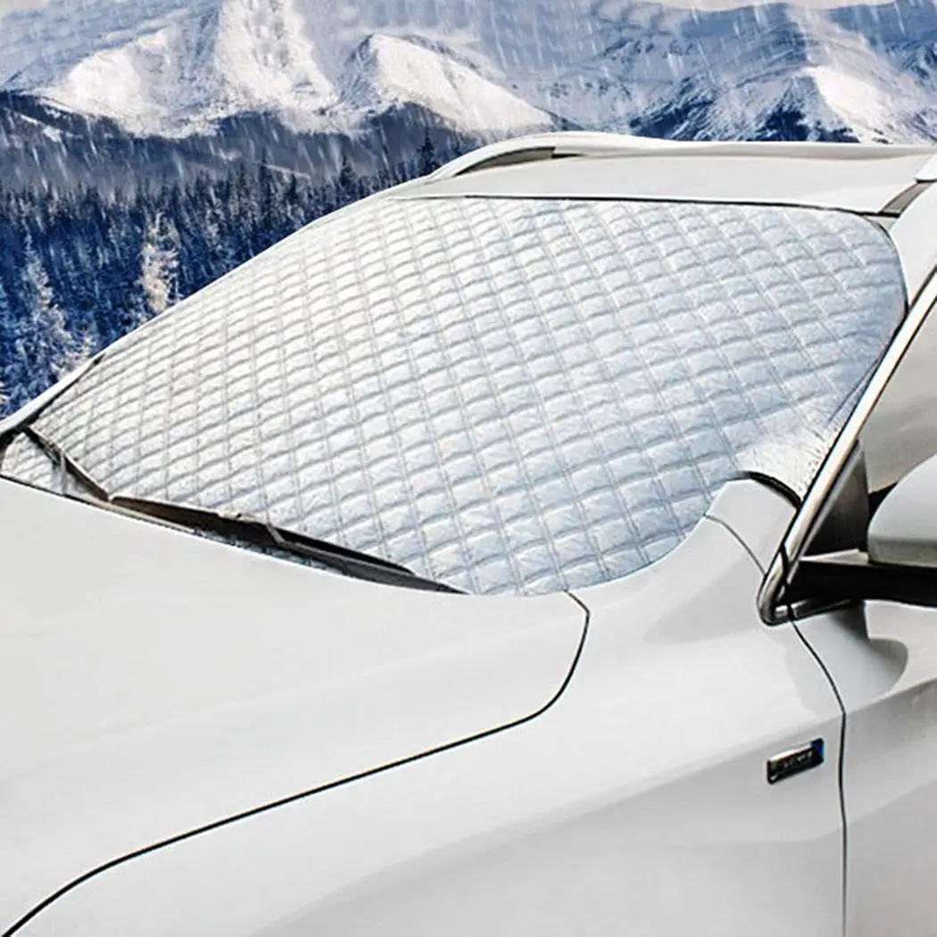 183 x 116cm General Solid Car Windshield Winter Cover Foldable Aluminized Film Removable Ice Protection Cover Car Covers
183 x 116cm General Solid Car Windshield Winter Cover Foldable Aluminized Film Removable Ice Protection Cover Car Covers