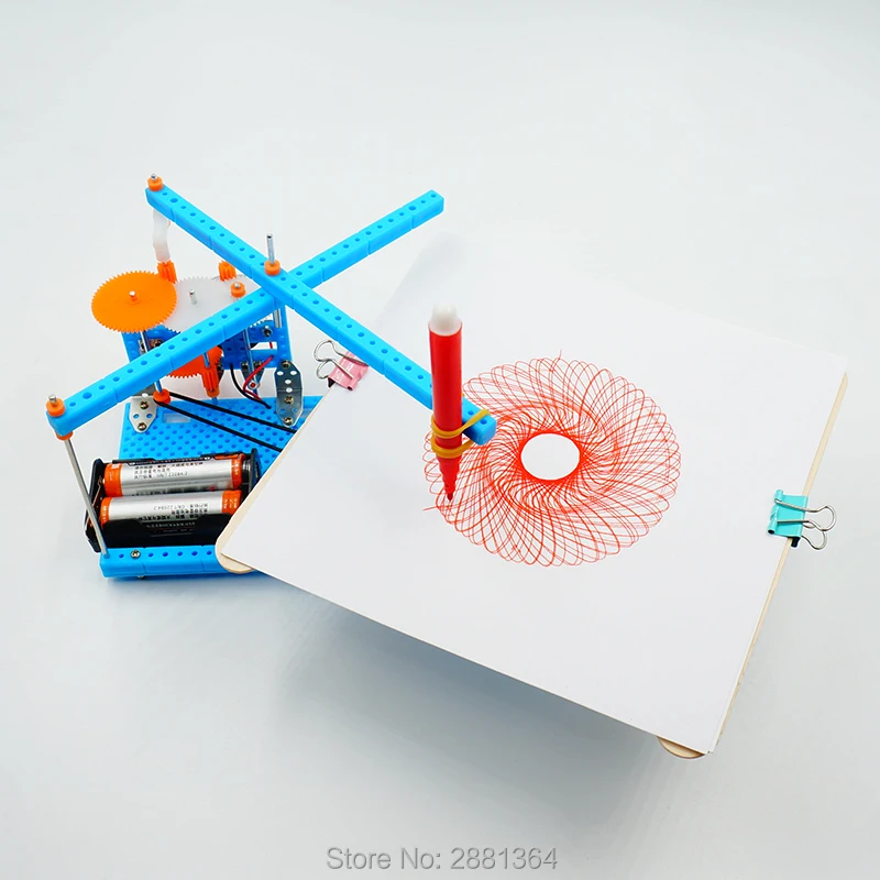 STEM Automatic Electric Plotter Model for Kids Steam Education Aid Technology science teaching Aid Drawer toy Mapper DIY Toy kid
STEM Automatic Electric Plotter Model for Kids Steam Education Aid Technology science teaching Aid Drawer toy Mapper DIY Toy kid