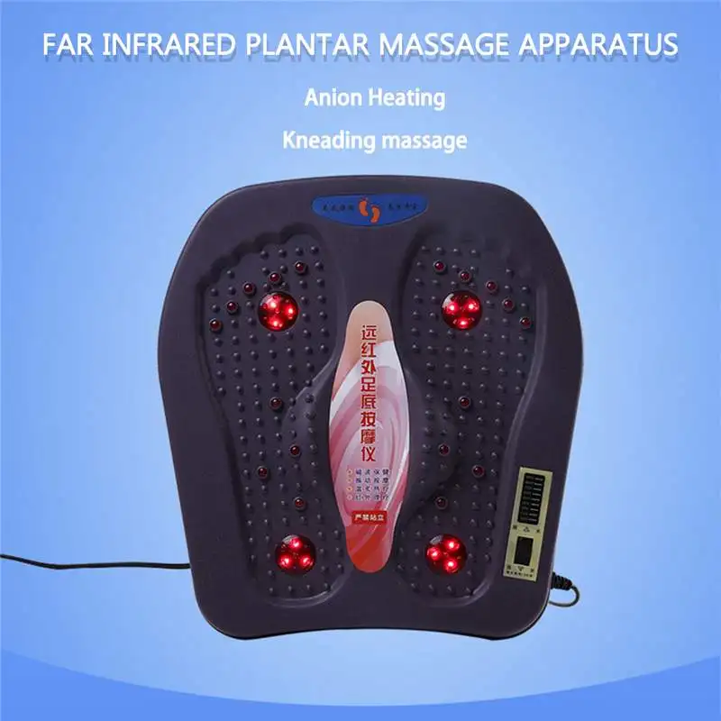 Far Infrared Plantar Automatic Kneading Vibration Foot Electric Massager Anion Heating Healthcare Foot Beauty Massage Apparatus
Far Infrared Plantar Automatic Kneading Vibration Foot Electric Massager Anion Heating Healthcare Foot Beauty Massage Apparatus