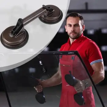 Double Cups Glass Tile Suction Smooth Glass Tile Suction Plate Manual Strong Bearing Suction Cup Remover Car Truck Repair Tool
Double Cups Glass Tile Suction Smooth Glass Tile Suction Plate Manual Strong Bearing Suction Cup Remover Car Truck Repair Tool