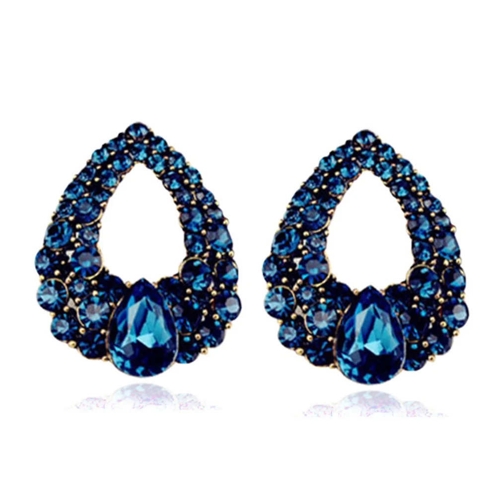 2018 New Fashion Brincos Pearl Girls Earrings Blue Zircon Stud Earrings For Women Wedding Jewelry 1Pair Earring
2018 New Fashion Brincos Pearl Girls Earrings Blue Zircon Stud Earrings For Women Wedding Jewelry 1Pair Earring