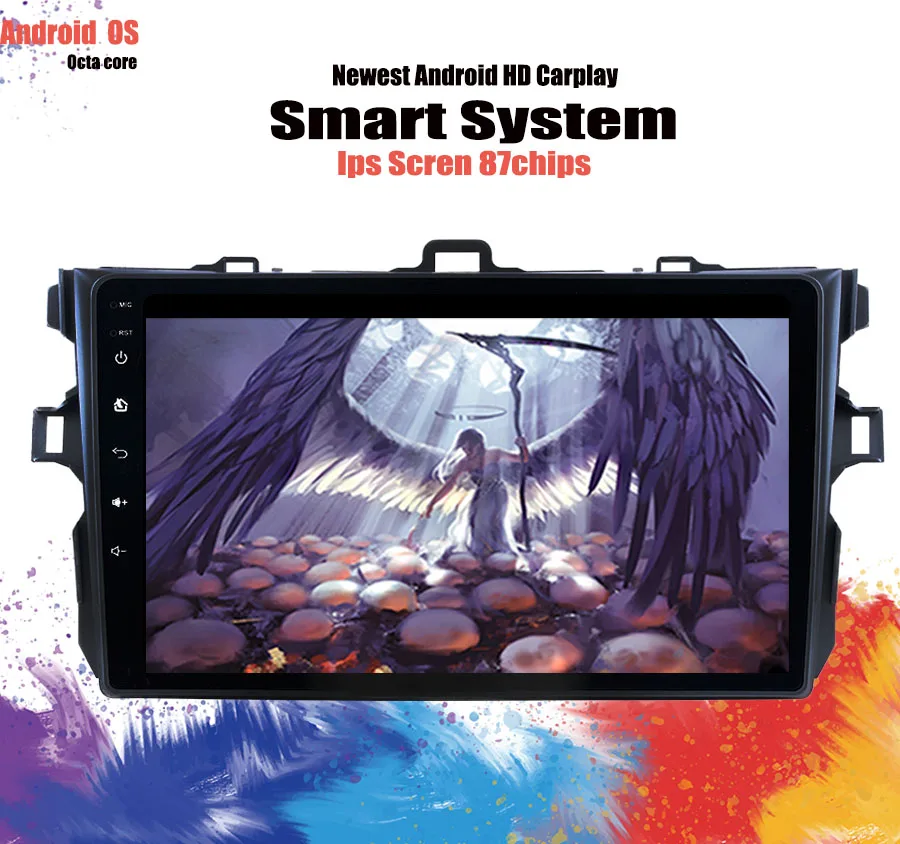 Android 9.1 RAM 4GB Car Multimedia Player For Toyota Corolla 2007 2008 2009 2010 2011 DVD Radio Gps Naviagtion Tape Recorder
Android 9.1 RAM 4GB Car Multimedia Player For Toyota Corolla 2007 2008 2009 2010 2011 DVD Radio Gps Naviagtion Tape Recorder