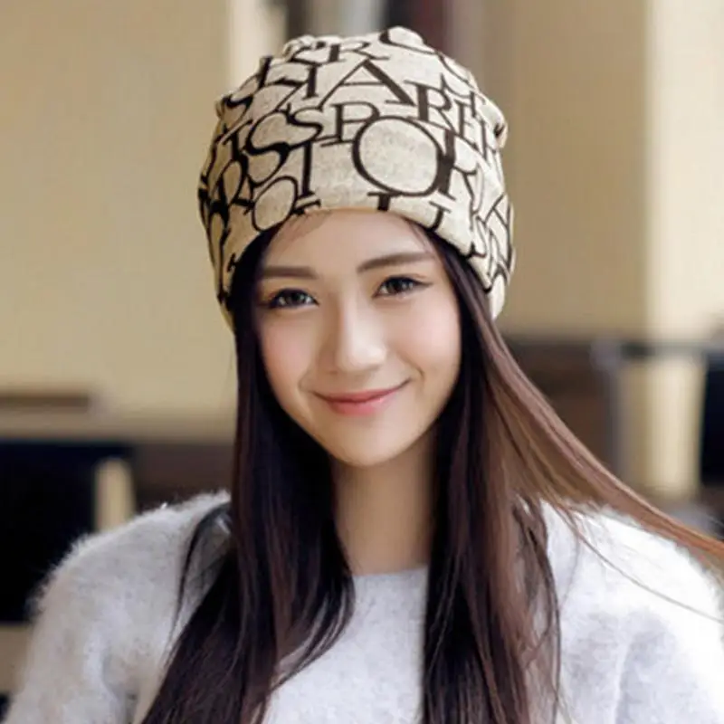New Unique Unisex Multi-function English Letter Print Beanie ladies girl Hip-Hop Multi Purpose Scarf Baggy Hat
New Unique Unisex Multi-function English Letter Print Beanie ladies girl Hip-Hop Multi Purpose Scarf Baggy Hat