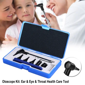 Otoscope Ear Eye Throat Health Care Equipments Ophthalmoscope Stomatoscop Diagnostic Penlight Otoscope Kits for Ear Health 
Otoscope Ear Eye Throat Health Care Equipments Ophthalmoscope Stomatoscop Diagnostic Penlight Otoscope Kits for Ear Health