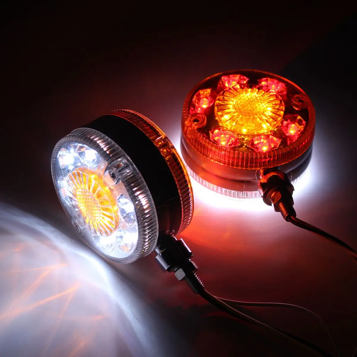 2pcs Chrome Red White Amber 24 LED Side Maker Lights For SCANIA DAF MAN RENAULT 24V
2pcs Chrome Red White Amber 24 LED Side Maker Lights For SCANIA DAF MAN RENAULT 24V