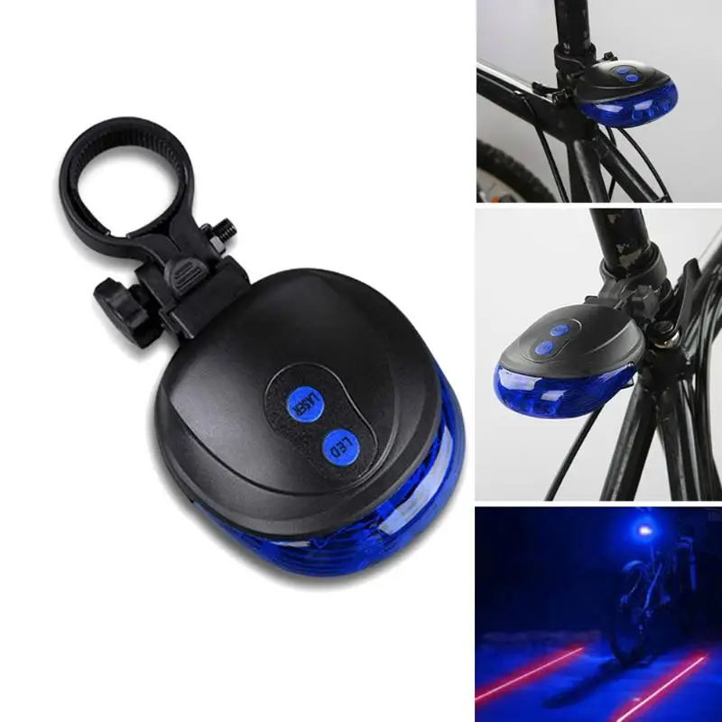 Blue LED 2 Laser Beam Bicycle Cycling Tail Rear Light Safety Warning Lamp Taillight Safety Light Bicycle Rear Bycicle
Blue LED 2 Laser Beam Bicycle Cycling Tail Rear Light Safety Warning Lamp Taillight Safety Light Bicycle Rear Bycicle