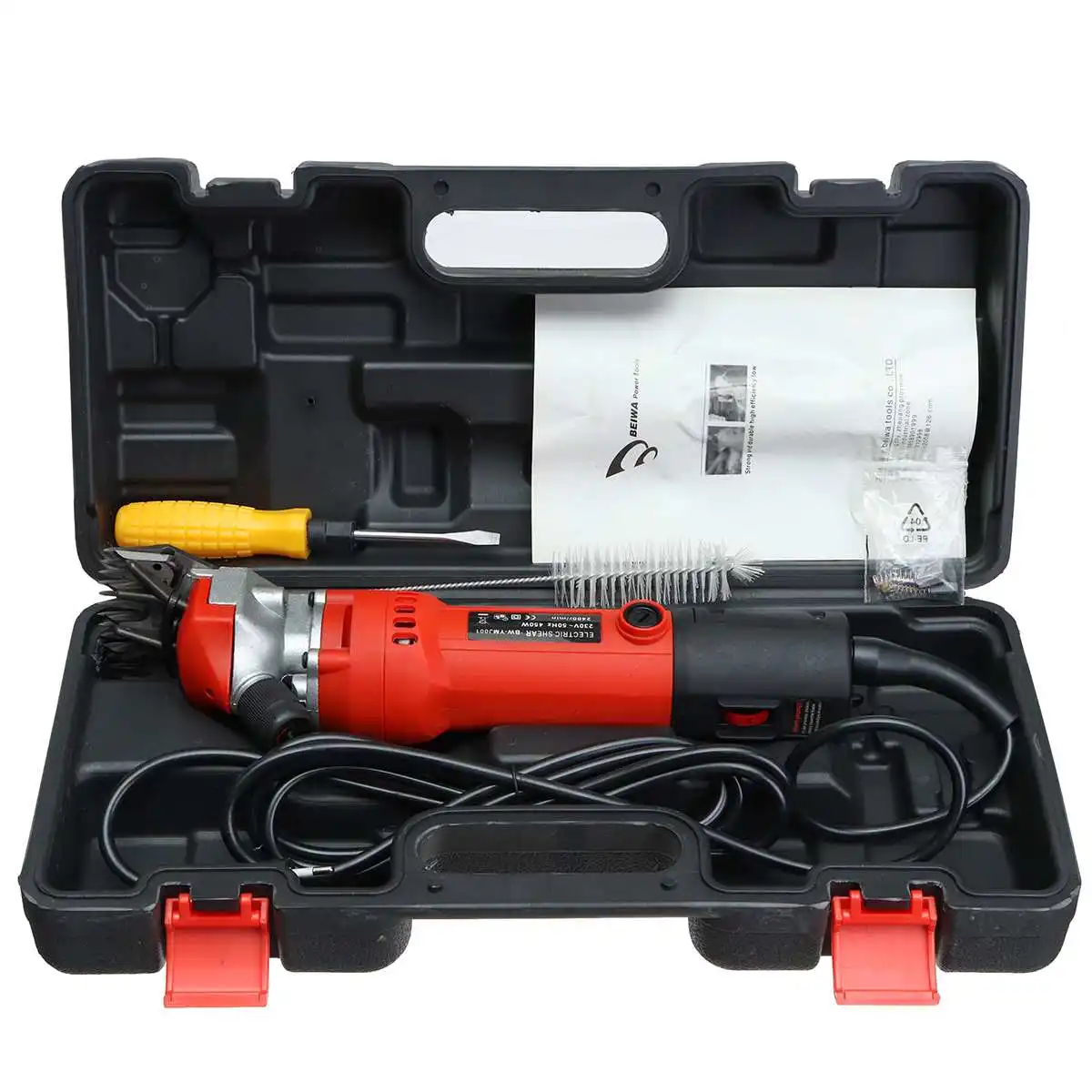 600W 220V Electric Sheep Shearing Machine Goat Hair Trimmer Clippers Power Tools Electric Scissors
600W 220V Electric Sheep Shearing Machine Goat Hair Trimmer Clippers Power Tools Electric Scissors