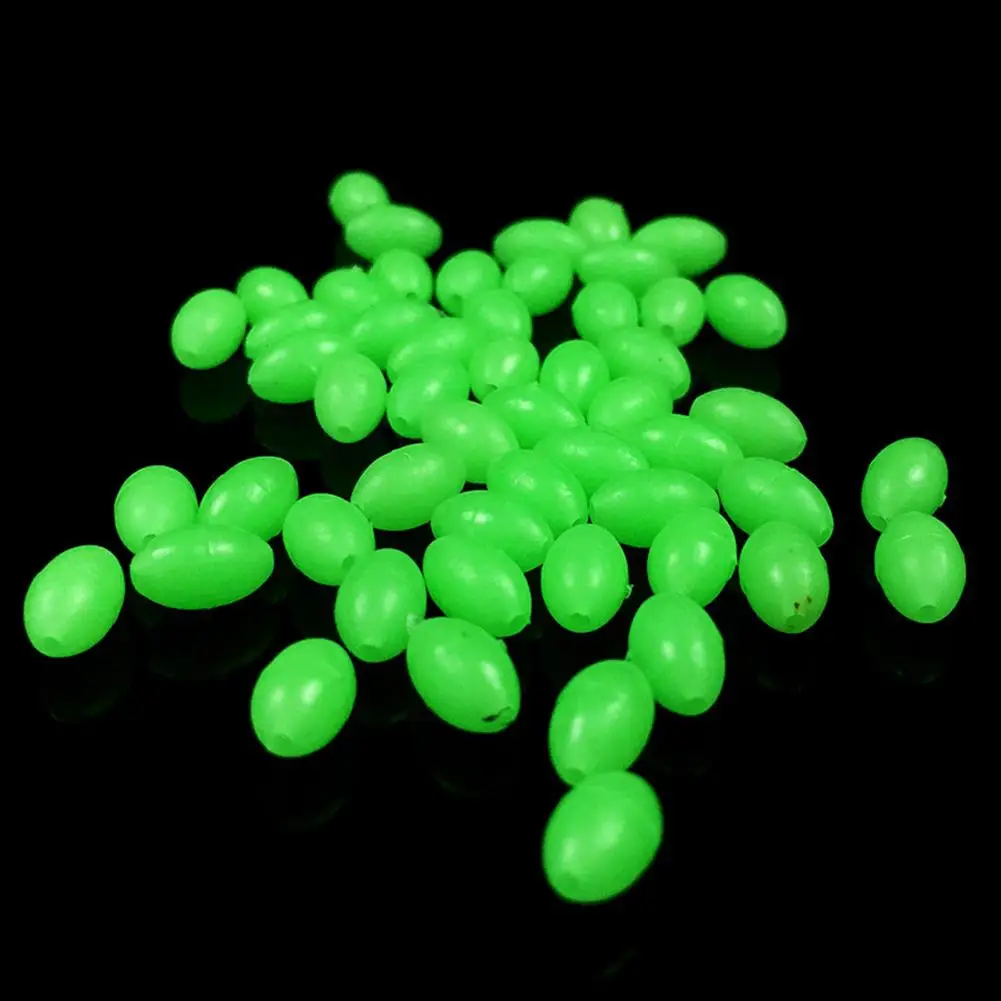 100Pcs/Bag Oval Luminous Glow in Dark Rig Beads Sea Fishing Lure Floating Tackles
100Pcs/Bag Oval Luminous Glow in Dark Rig Beads Sea Fishing Lure Floating Tackles