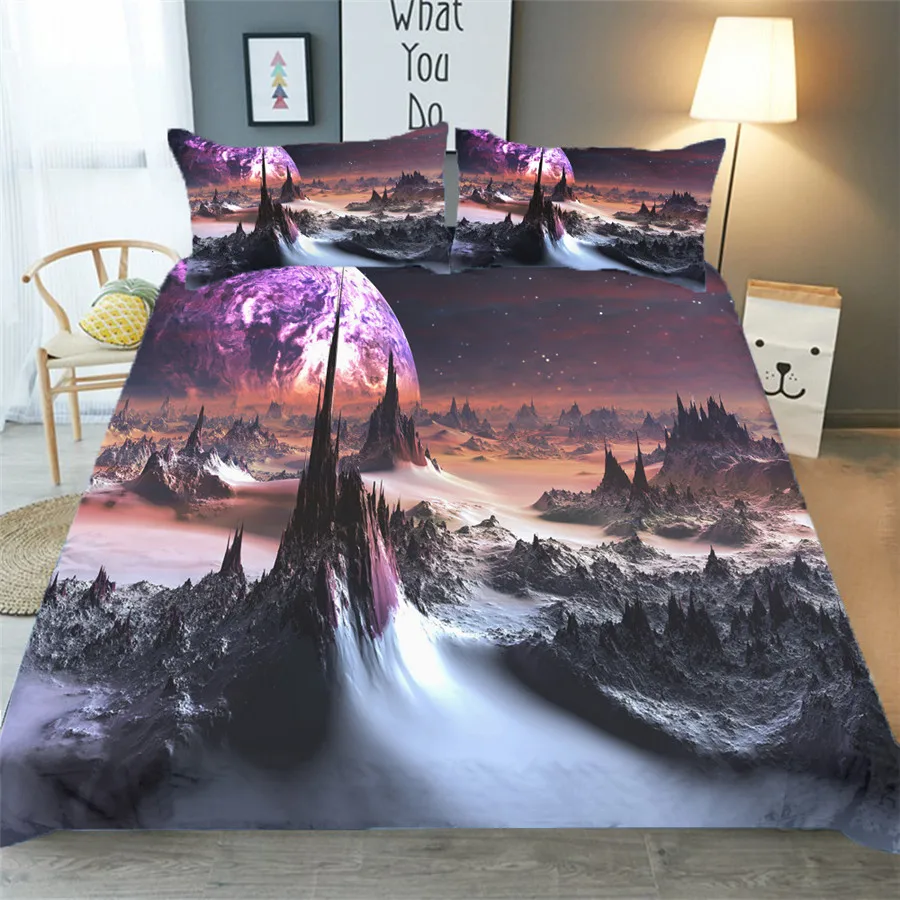 Bedding Set 3D Printed Duvet Cover Bed Set Starry Galaxy Tree Home Textiles for Adults Bedclothes with Pillowcase #XK04
Bedding Set 3D Printed Duvet Cover Bed Set Starry Galaxy Tree Home Textiles for Adults Bedclothes with Pillowcase #XK04