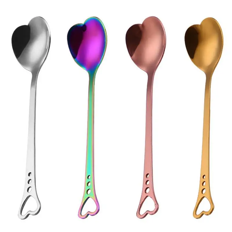 Stainless Steel Coffee Spoon Non-toxic Hollow Heart Shaped Kitchenware Spoons For Stirring Tea Or Cafe For Kitchen Tool
Stainless Steel Coffee Spoon Non-toxic Hollow Heart Shaped Kitchenware Spoons For Stirring Tea Or Cafe For Kitchen Tool